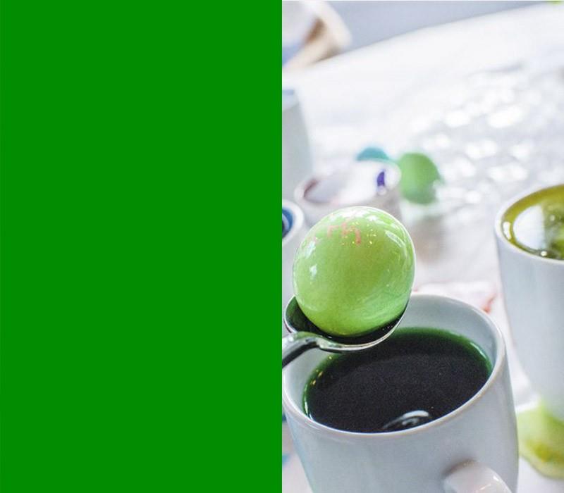 Σημασία των χρωμάτων Πασχαλινά αυγά χρώμα πράσινο