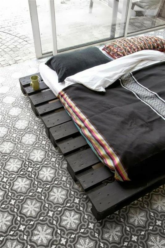 Κρεβάτι από καναπέ παλέτες από παλέτες παλέτες έπιπλα κρεβατιού από παλέτες μαζί ιδέες κρεβατοκάμαρας NEW15