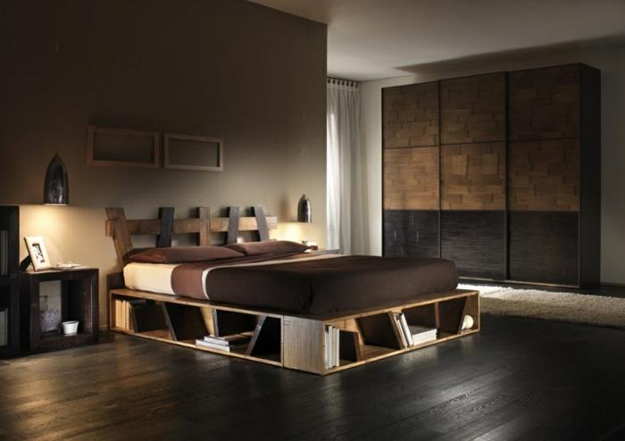 Κρεβάτι από καναπέ παλέτες από παλέτες παλέτες έπιπλα κρεβατιού από παλέτες μαζί ιδέες κρεβατοκάμαρας NEW17