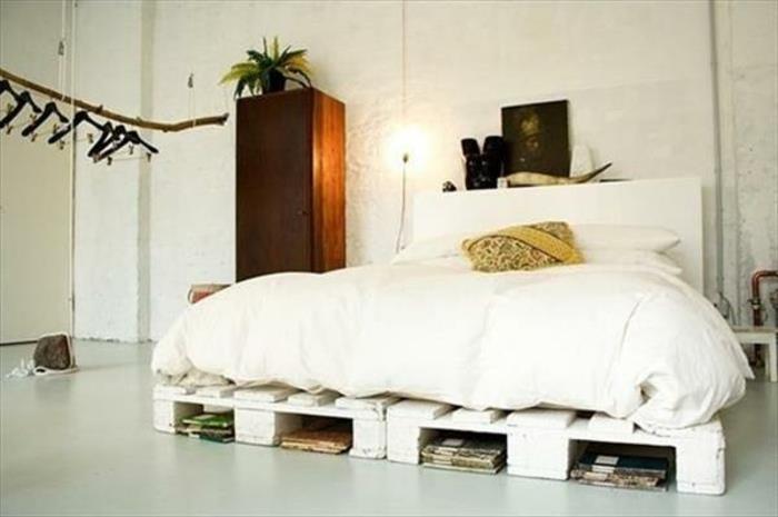 Κρεβάτι από καναπέ παλέτες από παλέτες παλέτες έπιπλα κρεβατιού κατασκευασμένα από παλέτες