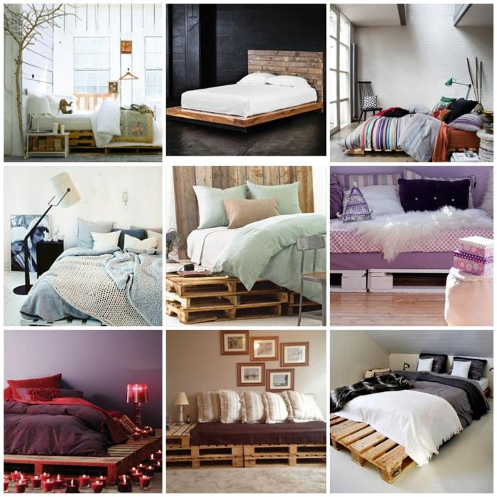 Κρεβάτι από καναπέ παλέτες από παλέτες παλέτες έπιπλα κρεβατιού κατασκευασμένα από παλέτες