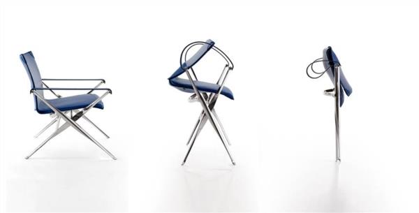Πτυσσόμενη καρέκλα Beverly Antonio Citterio έπιπλα ιταλικού στιλ