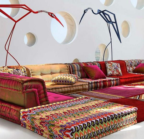 Bohemian Living Room - Ο αρθρωτός καναπές της Roche Bobois