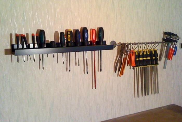 καλούπια εικόνας εργαλεία ράφια τοίχου diy ιδέες