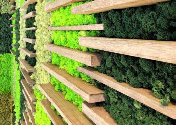 Biophilia Biophilic Design Living Trends 2020 βιοφιλικός σχεδιασμός Mooswand