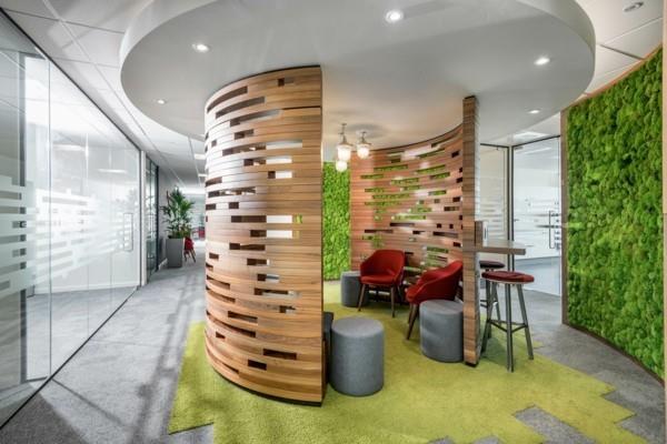 Biophilia Biophilic design Ζωντανές τάσεις 2020 ζωντανός σχεδιασμός γραφείου