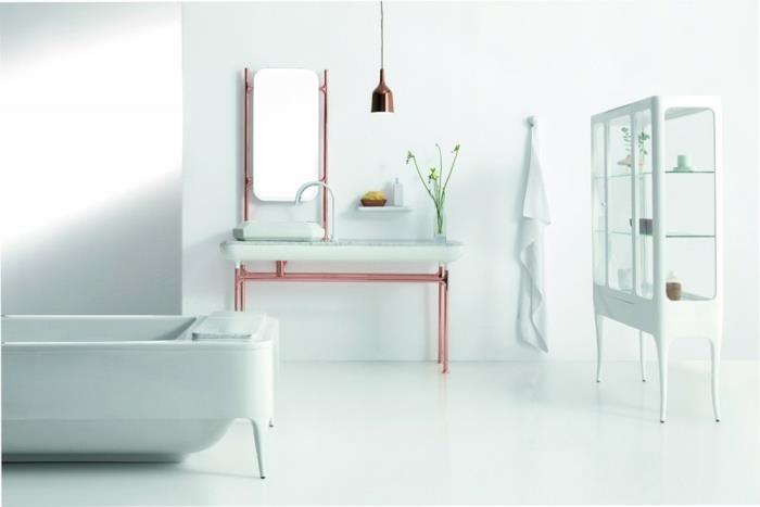 Bisazza Bagno Hayon μοντέρνο μπάνιο που σχεδιάζει μικρό μπάνιο