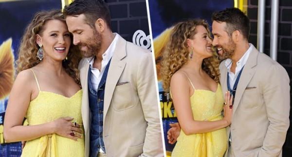 Οι Blake Lively και Ryan Reynolds στην πρεμιέρα της ταινίας Pokemon May