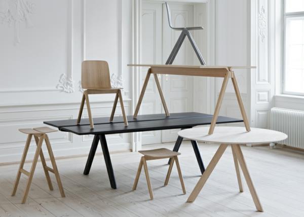Σχέδια τραπεζιών καρέκλες ξύλου Bouroullec