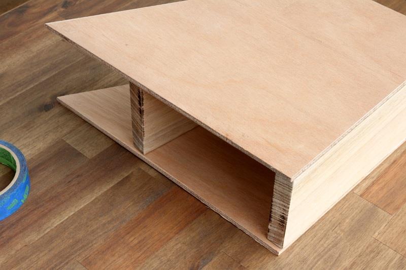 Αξεσουάρ γραφείου Αρχεία περιοδικών από ξύλο Δημιουργήστε αξεσουάρ γραφείου DIY ιδέες