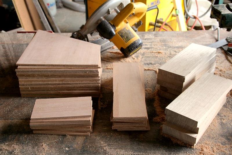 Αξεσουάρ γραφείου Φτιάξτε τα δικά σας αρχεία περιοδικού από ξύλο Υλικά Κόψτε ξύλινα πάνελ