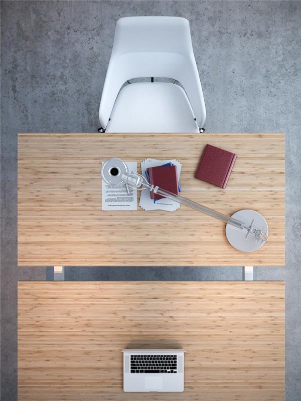 Έπιπλα γραφείου Design Kembo Double Desk Δουλεύουν δύο άτομα