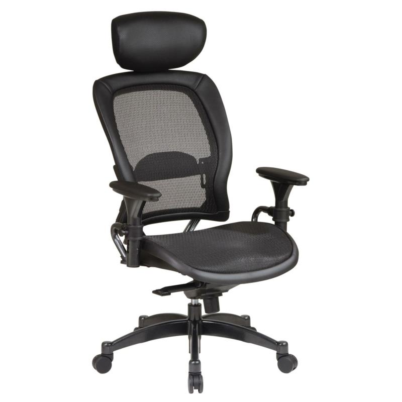 Δοκιμή καρέκλας γραφείου εργονομική περιστρεφόμενη καρέκλα μαύρη