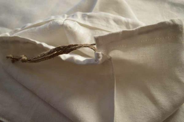 Ράψτε ένα σακίδιο από πετσέτες τσαγιού