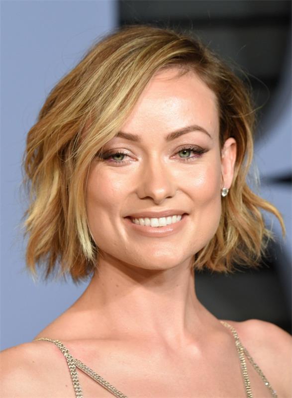 Bob Hairstyle Clebrities Short Hairstyles Olivia Wilde