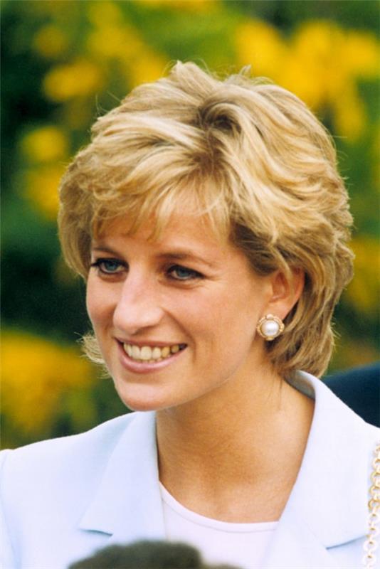 Bob Hairstyle Clebrities Short Hairstyles Princess Diana