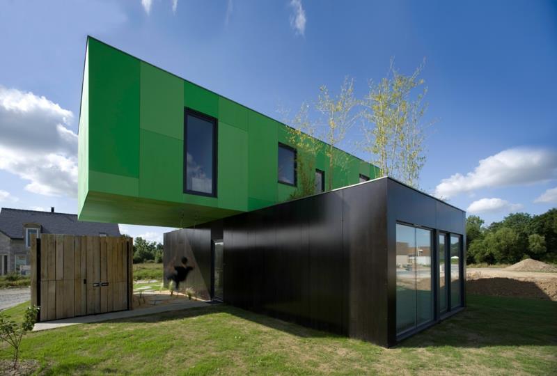 CG Architectes maison Crossbox Container Architecture Containers σπίτια