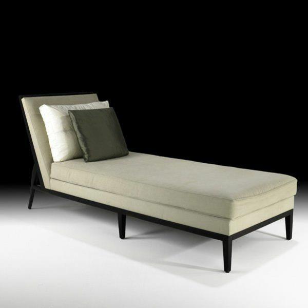 Καναπές ξαπλώστρες με υπέροχο ύφασμα από έπιπλα ρίξτε μαξιλάρια