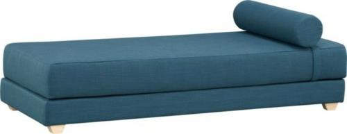 Καρεκλάκι και καναπές -κρεβάτι χωρίς μαξιλάρια στην πλάτη