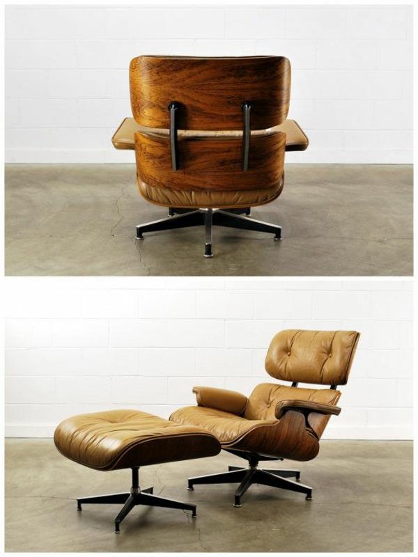 Charles Eames Lounge Chair πολυθρόνα σχεδιαστών επίπλων καθιστικού