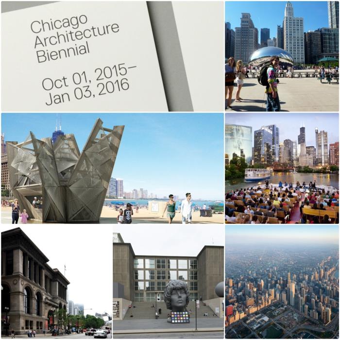 Μπιενάλε αρχιτεκτονικής ορόσημων του Σικάγου 2015 σύγχρονη αρχιτεκτονική
