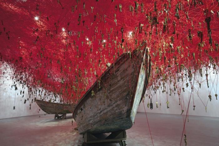 Chiharu Shiota Japan Pavilion Venice Biennale 2015