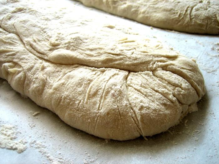 Ζύμη ψωμιού Ciabatta ωμή