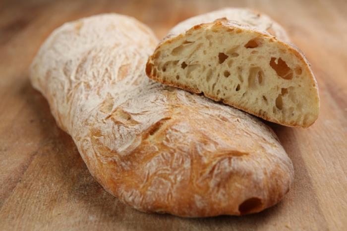 Breadωμί Ciabatta ενάμιση