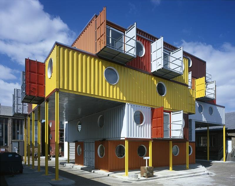 Container house Λονδίνο, Αγγλία, Ηνωμένο Βασίλειο