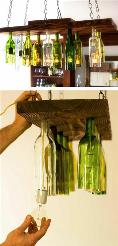 ανακύκλωση ιδεών σκεύη κουζίνας δημιουργούν νέα από παλιά Cool ιδέες χειροτεχνίας DIY ιδέες χειροτεχνίας παλιά είδη κουζίνας γυάλινα μπουκάλια