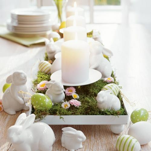 Πασχαλινή διακόσμηση tinker λουλούδια ανοιξιάτικο τραπέζι