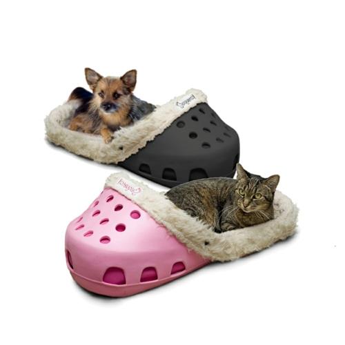 Κρεβάτι σκύλου με τη μορφή γάτας παπουτσιών