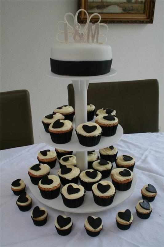 Πλαστική ιδέα για stand cupcake cake