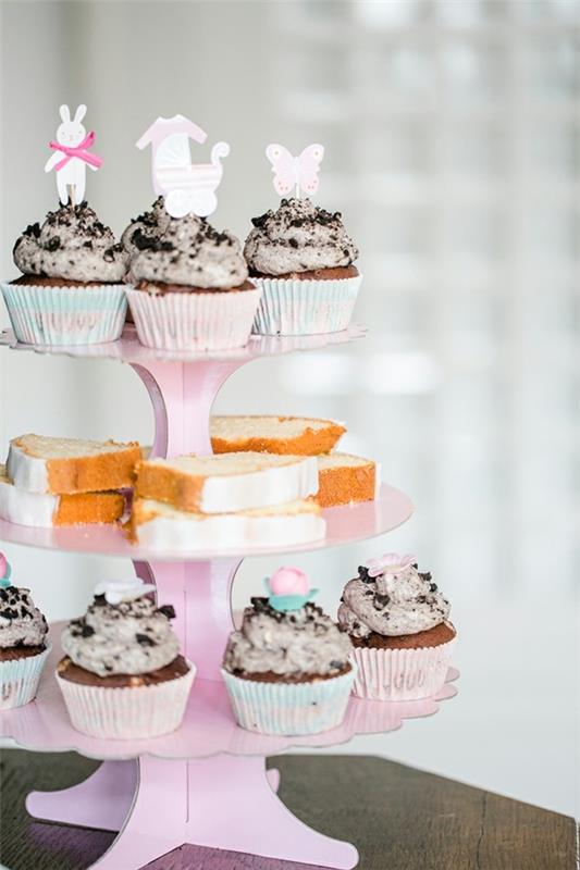Σταντ Cupcake για παιδικά πάρτι γενεθλίων