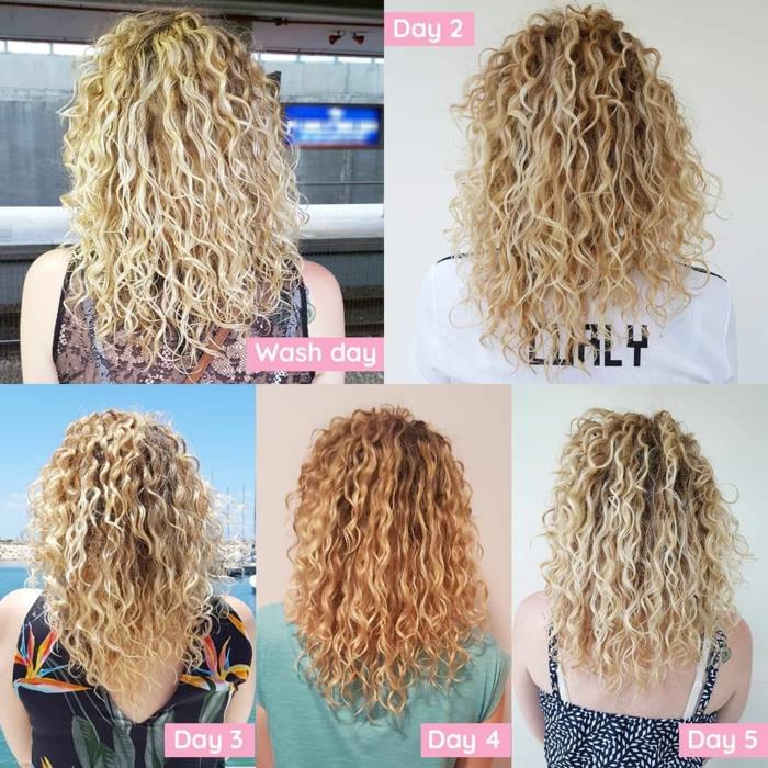 Τα προϊόντα μεθόδου Curly Girl κατά διάρκεια