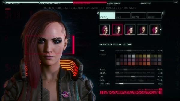 Cyberpunk 2077 Όλα όσα γνωρίζουμε μέχρι τώρα Εξατομίκευση οθόνης δημιουργίας παίκτη