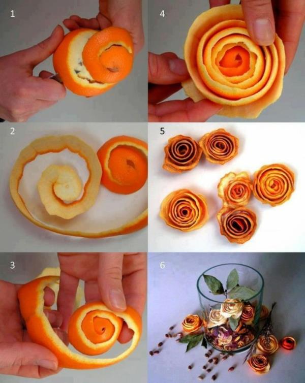 Ιδέες διακόσμησης πορτοκαλί λουλούδια διακόσμησης