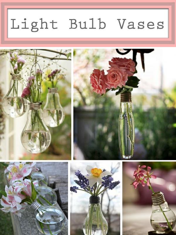 DIY διακόσμηση λαμπτήρων φυτών λουλουδιών