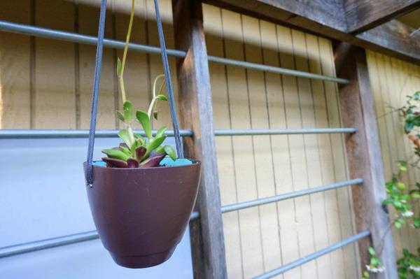 DIY πέργκολα και αξεσουάρ κήπου κρεμαστή γλάστρα