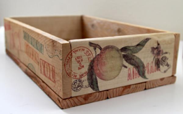 DIY ξύλινο κουτί και κουτί αποθήκευσης κατασκευασμένο από υλικό παλέτας Euro