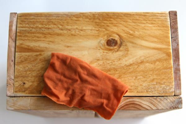 Γυαλίστε το ξύλινο κουτί και το κουτί αποθήκευσης από παλέτες Euro