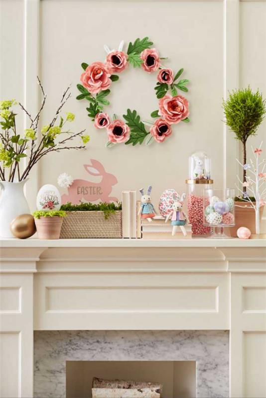 DIY ιδέες διακόσμηση τζακιού DIY ιδέες