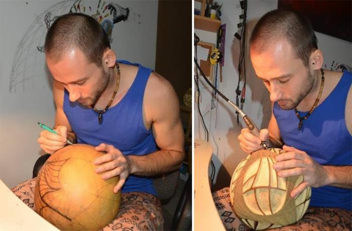 DIY LAMPS φτιάξτε μόνοι σας λάμπα DIY αμπαζούρ φτιάξτε τον εαυτό σας αφρική 2