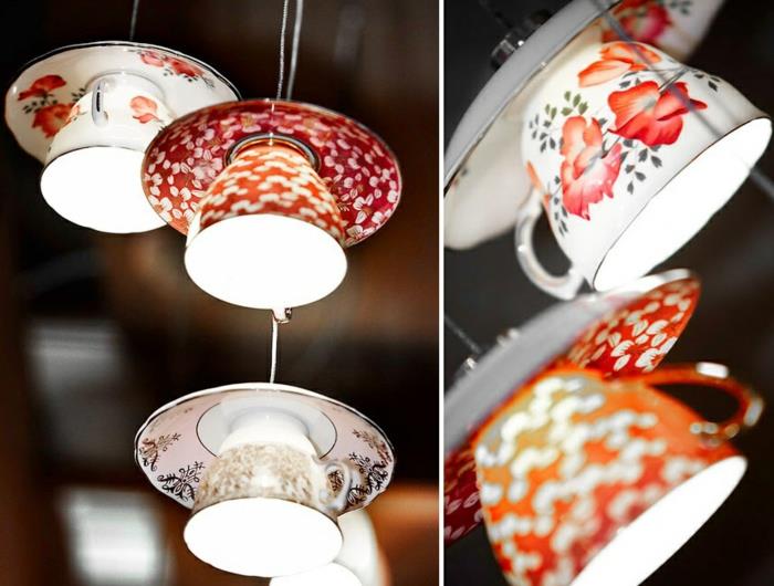 DIY λαμπτήρες DIY φτιάξτε μόνοι σας λάμπα DIY αμπαζούρ κάντε τον εαυτό σας teaware