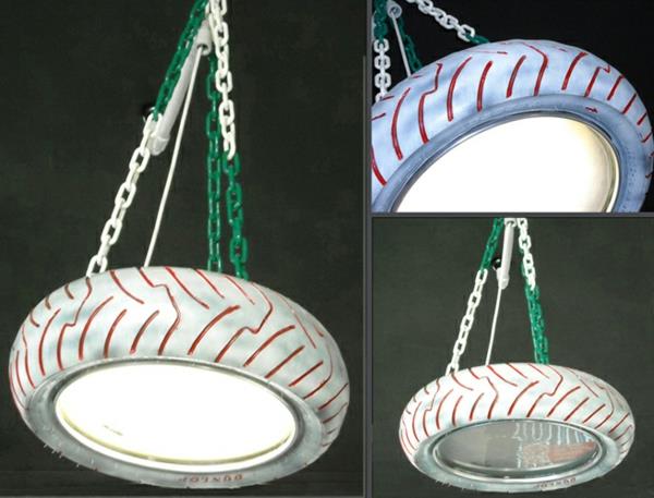 Έπιπλα DIY από ελαστικά αυτοκινήτων ελαστικά αυτοκινήτου ανακύκλωση κρεμαστή διακόσμηση