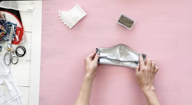 DIY αναπνευστήρα μάσκας προσώπου με φίλτρο HEPA