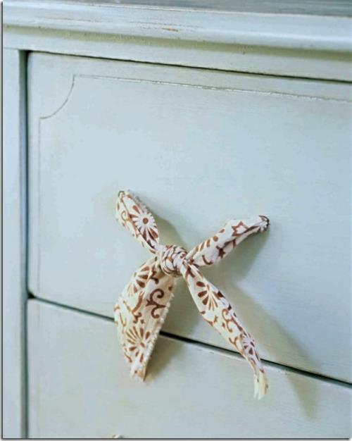Έργα DIY από υφιστάμενα υφάσματα πιάστε λαβή