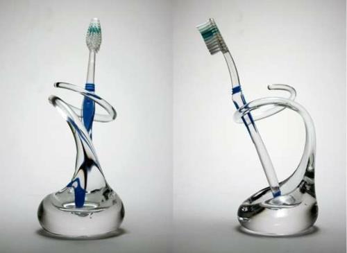 Ιδέες για κάτοχο οδοντόβουρτσας εξαιρετικό γυαλί DIY