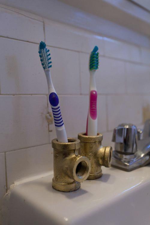 DIY κάτοχος οδοντόβουρτσας ιδέες εξαιρετική συμβουλή