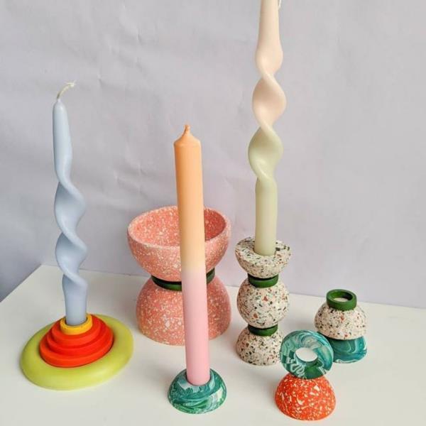 DIY στριφτά κεριά υπέροχα στριφτά κεριά μόνοι σας